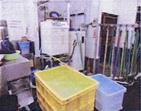 作業場の洗浄・除菌